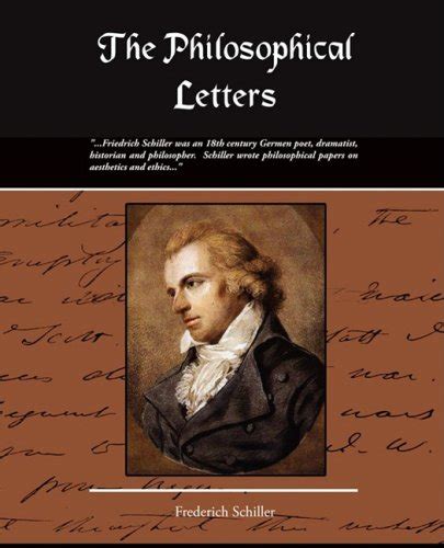philosophy lettering|Schiller's Philosophical Letters.